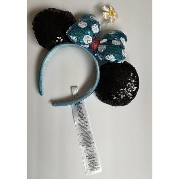 Disney Minnie Mouse Ears Hat Bundle: Headband + Baseball Caps, Polka Dot, Sequin - Picture 3 of 15